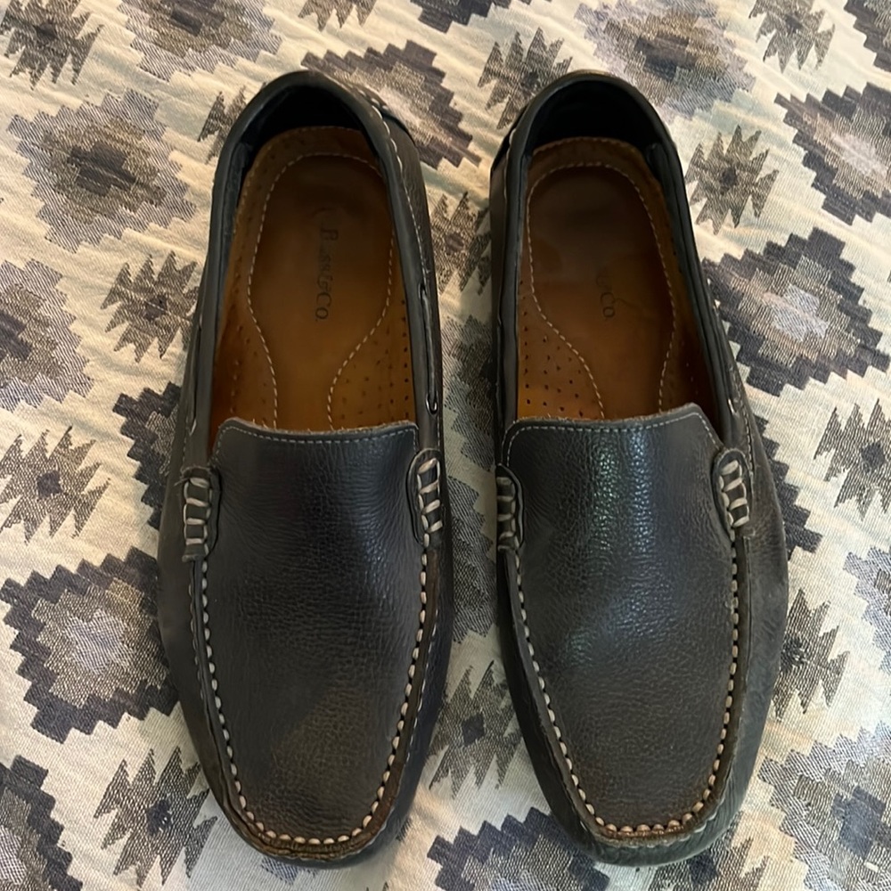 G.H.Bass mens loafer boat shoes size 8 1/2 - Picture 1 of 6